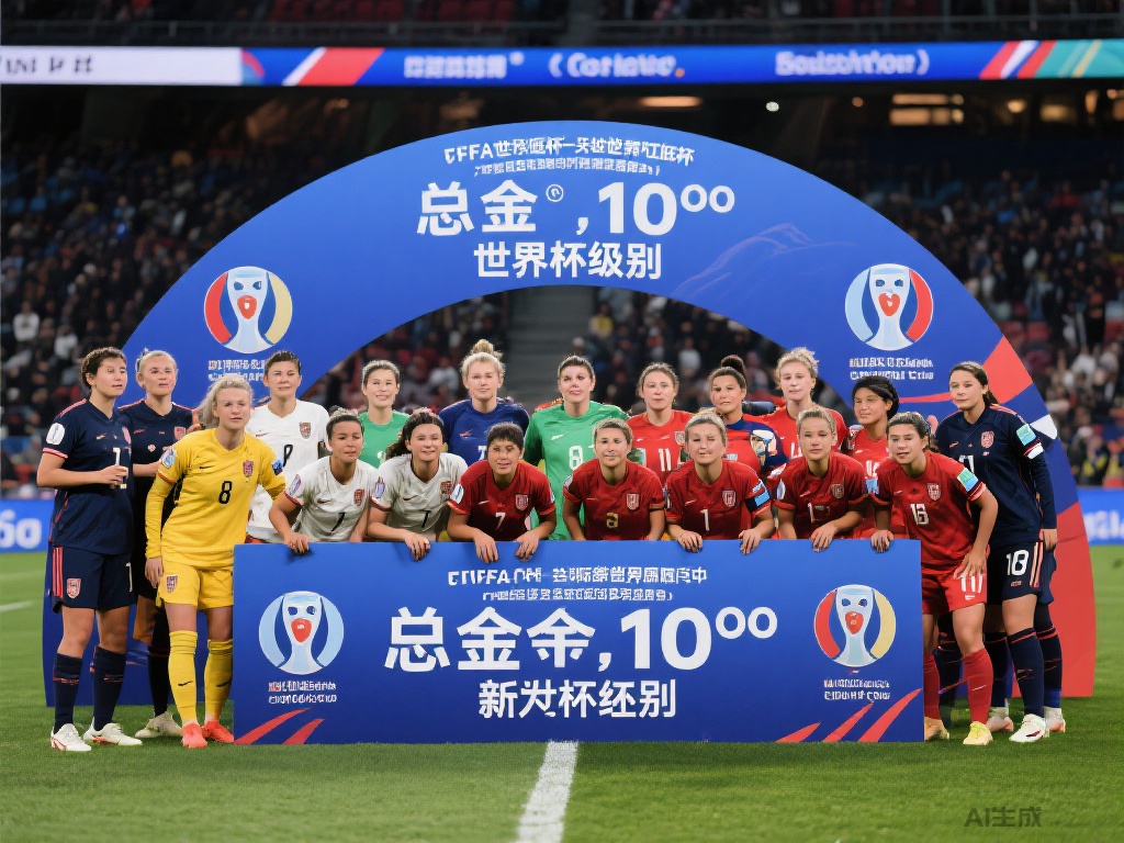 女足世俱杯来了！新世俱杯总奖金达10亿美元（女足世俱杯震撼登场！奖金总额高达10亿美元）